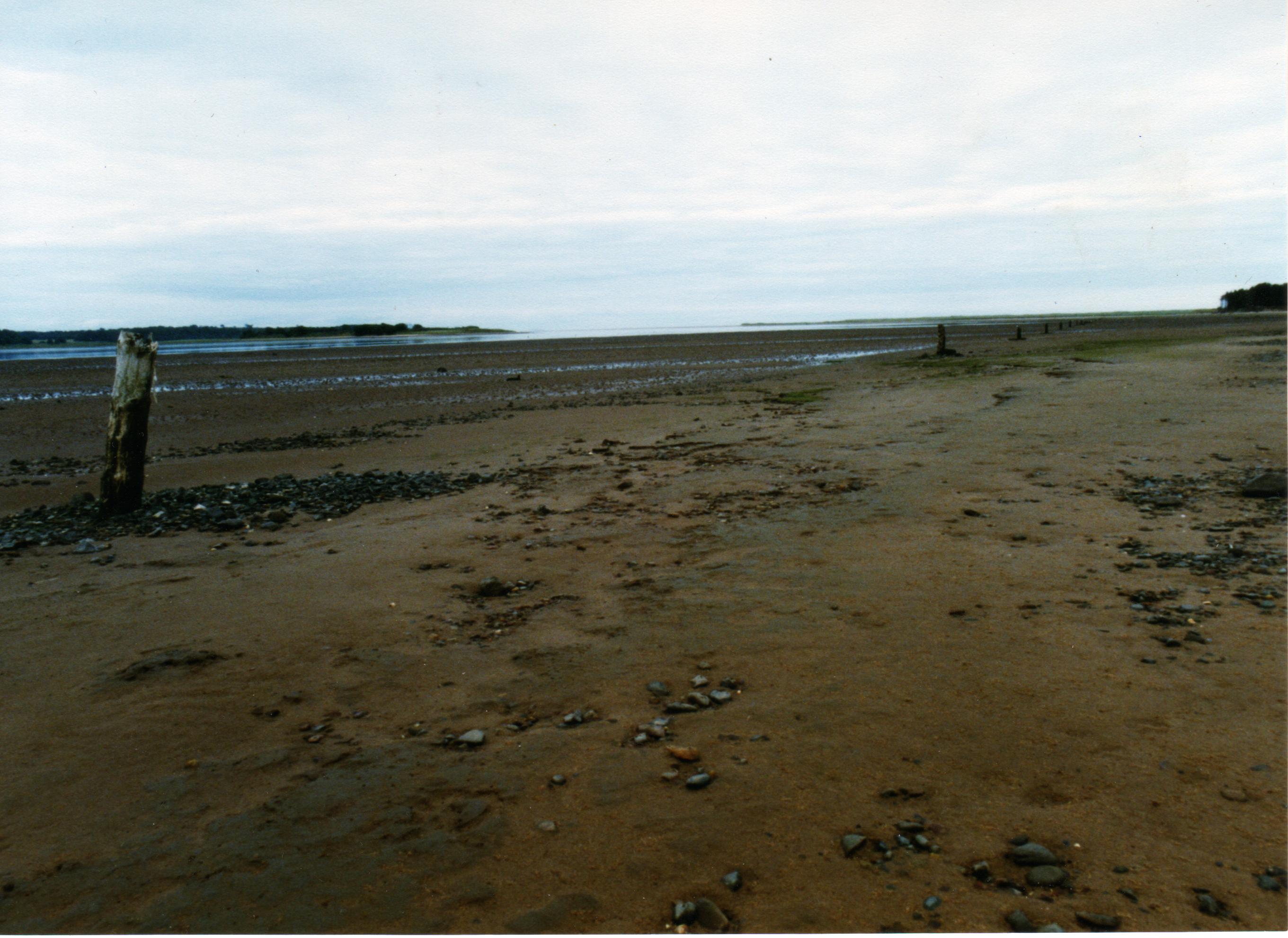 Anti-glider posts, mouth of the Tyne.jpg